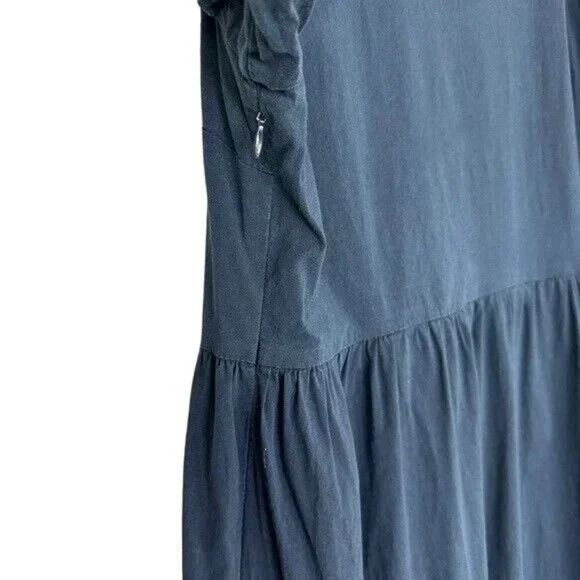 Mod REF THE ZARIA DRESS NAVY SQUARE NECK SIZE SMALL STYLE DR2436 - Picture 9 of 13